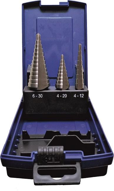 Свердла ступінчасті STEP DRILL SET HSS (SLD)