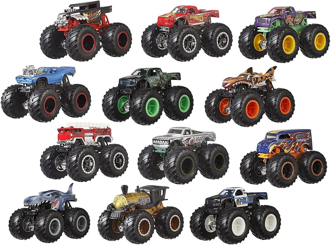 Подарочный набор монстр-траков Hot Wheels Monster Trucks Ultimate Chaos 12 шт. (GGC61)