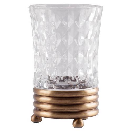 Стакан для зубних щіток настільний KUGU Hestia Аntique Freestand 950A Бронзовий (130674)