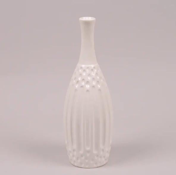 Ваза керамическая Flora Белый (41171) Ваза керамическая Flora Белый (41171)