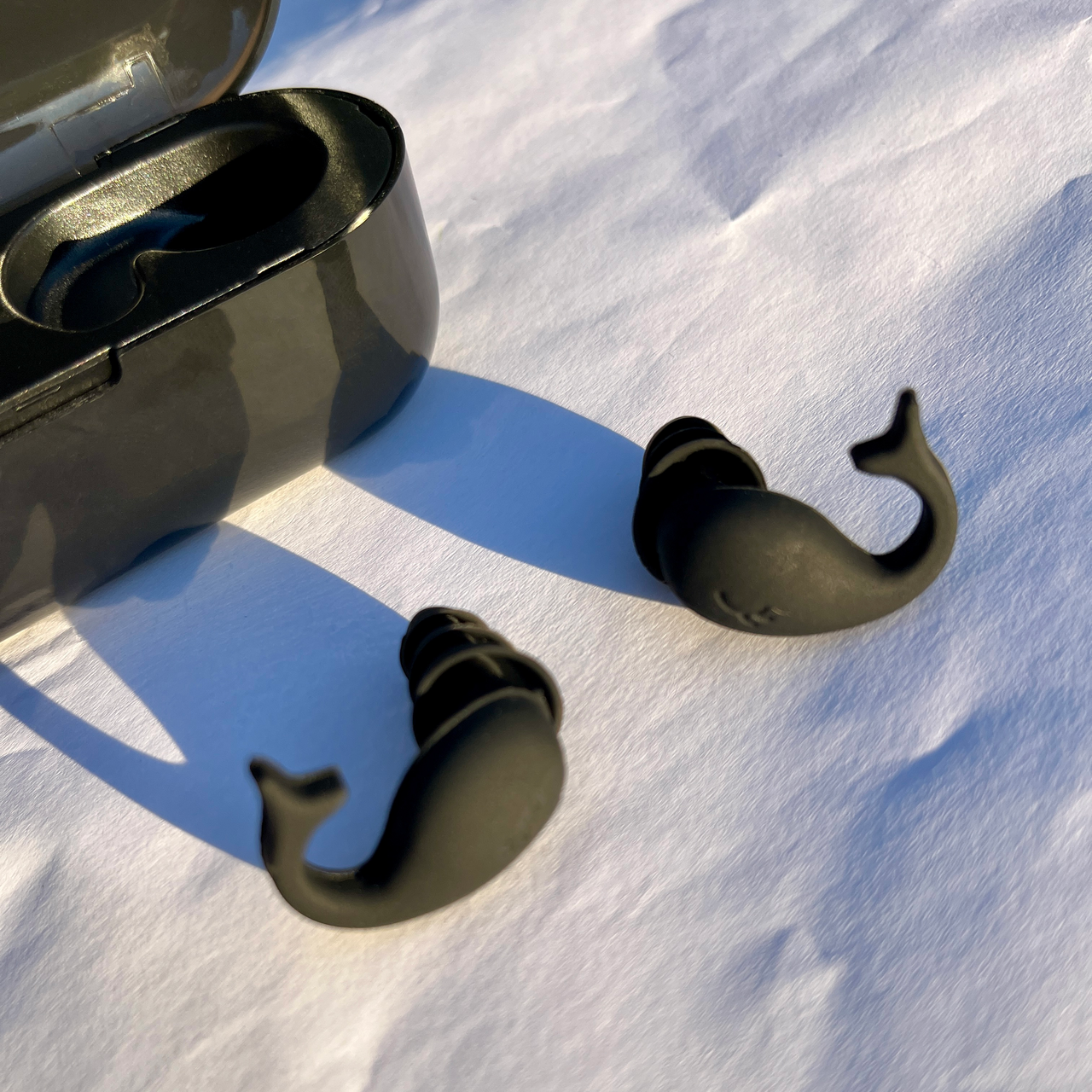 Беруші силіконові анатомічні з потрійними амбушурами Sleepy Sheep Чорний (04-4) - фото 7 Беруші силіконові анатомічні з потрійними амбушурами Sleepy Sheep Чорний (04-4) - фото 7