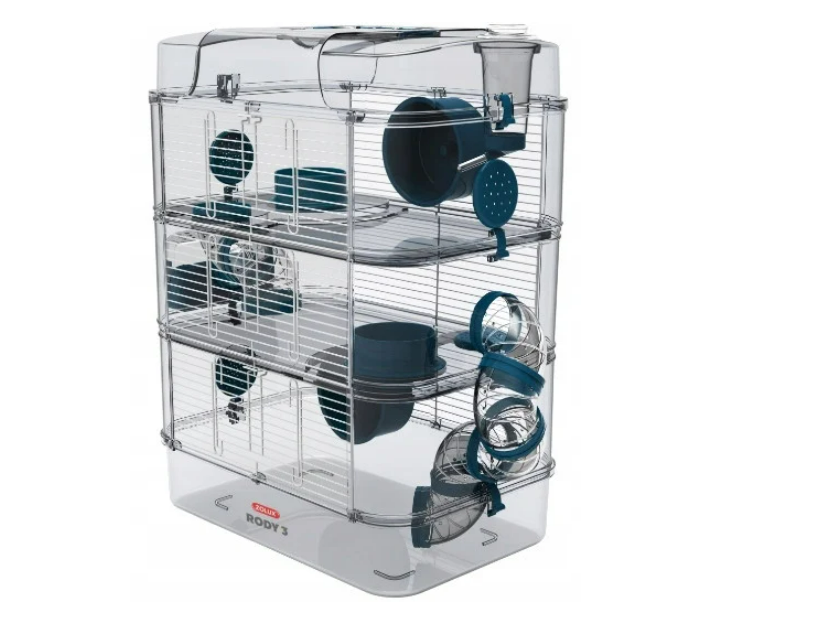 Клітка для гризунів ZOLUX TRIO RODY 3 Синій (ZOLUXghd516)