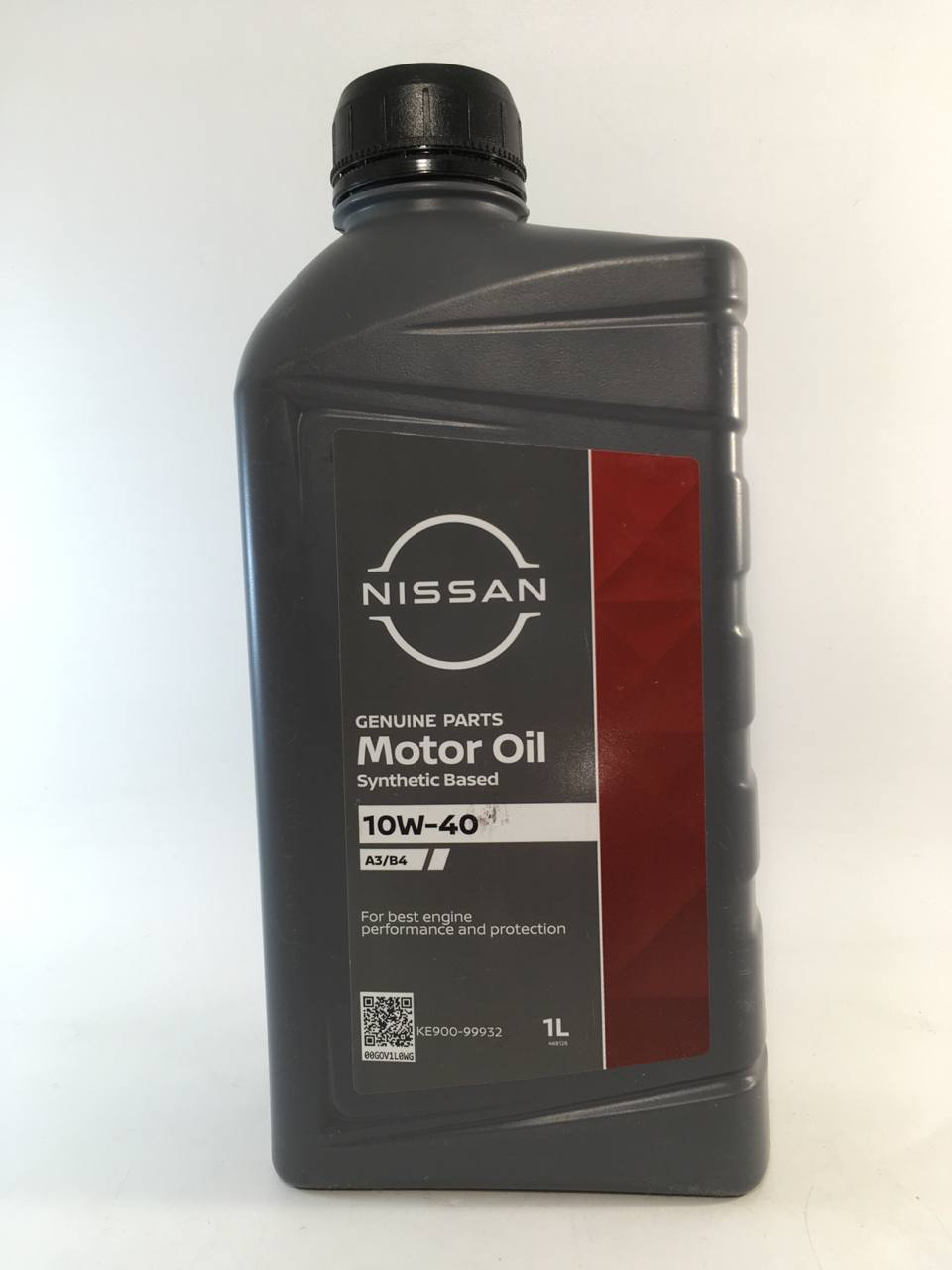 Моторна олива Nissan Motor Oil A3/B4 SL/CF 10W-40 1 л (KE90099932)