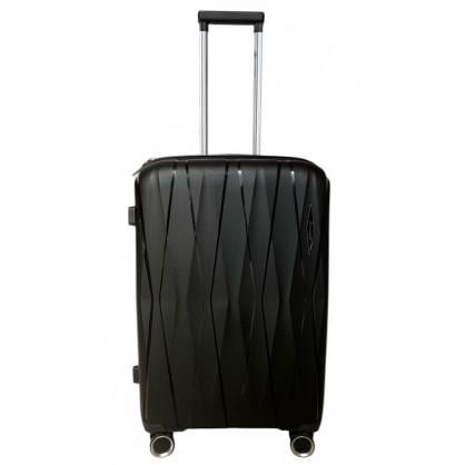 Валіза середня Madisson поліпропілен 69 л Чорний (51103 black M)