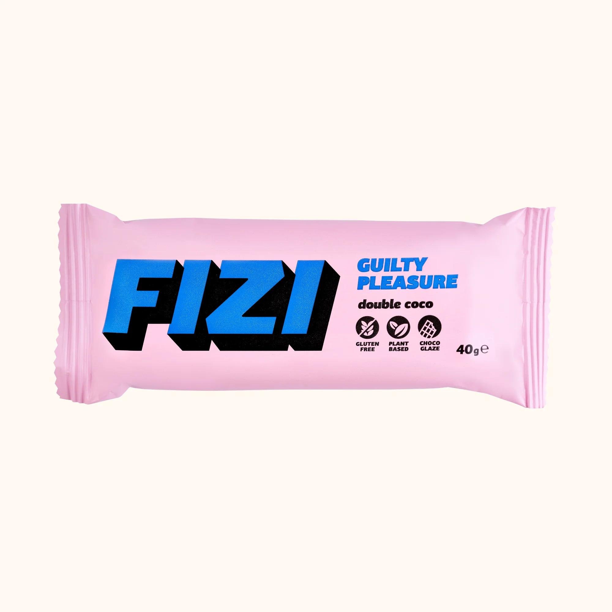 Батончик Fizi GUILTY PLEASURE Double Coconut 40 г