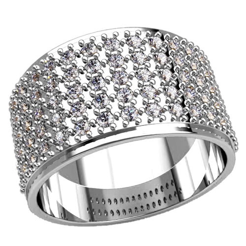 Серебряное кольцо Дар Богов (2598к)