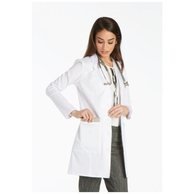 Халат женский медицинский лабораторный Cherokee 33" 84 см XL Белый (WWE4439/WHTV/XL) - фото 2 Халат женский медицинский лабораторный Cherokee 33" 84 см XL Белый (WWE4439/WHTV/XL) - фото 2