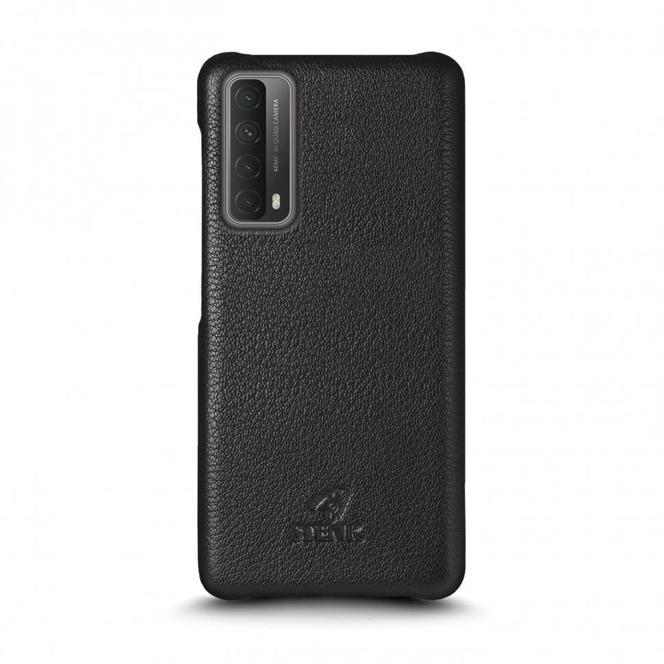 Шкіряна накладка Stenk Cover для HuaWei P Smart (2021) Чорний (69276)