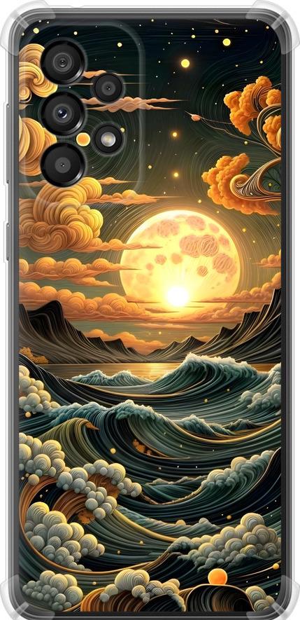 Чехол на Samsung Galaxy A33 5G A336B Арт волны (6332sp-2584-42517)