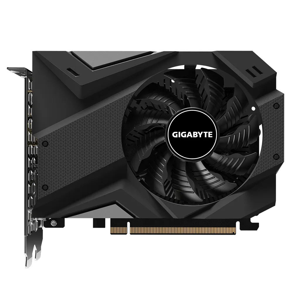Відеокарта Gigabyte nVIDIA GTX 1650 4 Гб DDR6 1590 МГц (GV-N1656D6-4GD) - фото 1 Відеокарта Gigabyte nVIDIA GTX 1650 4 Гб DDR6 1590 МГц (GV-N1656D6-4GD) - фото 1