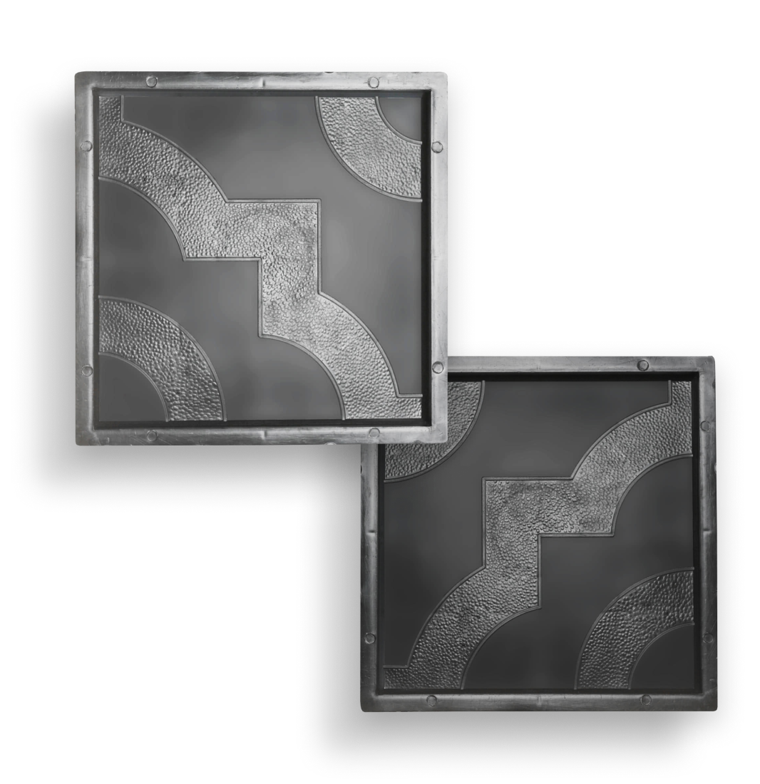 Форми для тротуарної плитки Верес-2007 Мартин 300х300 мм 2 шт. (1010602-3188)