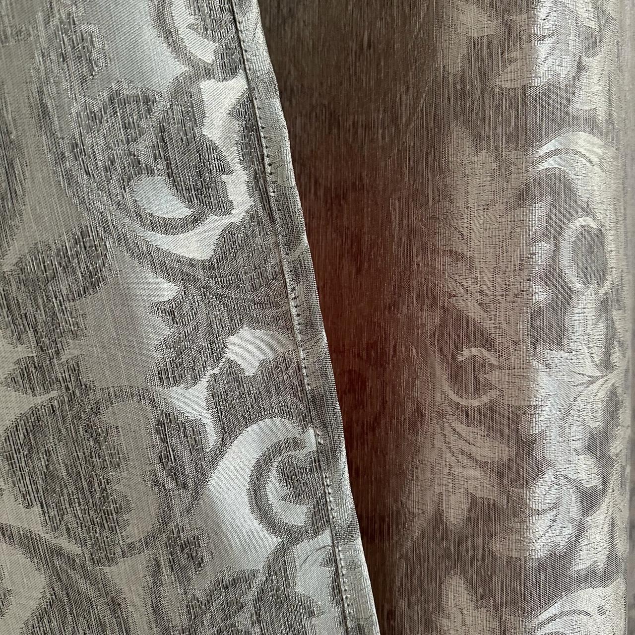 Шторы Севилья жаккардовые 1,5х2,7 м 2 шт. Серый - фото 10 Шторы Севилья жаккардовые 1,5х2,7 м 2 шт. Серый - фото 10