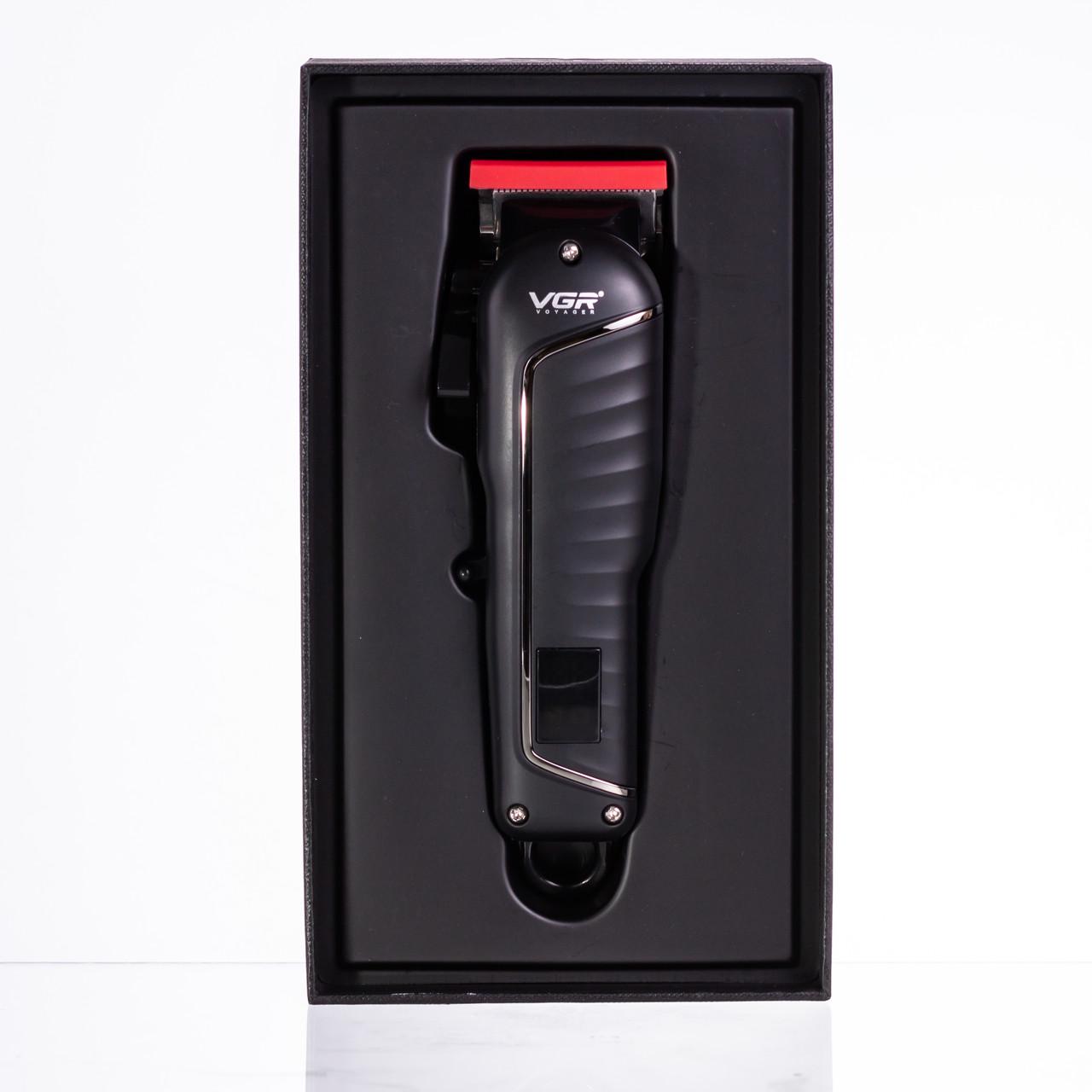 Машинка для стрижки VGR V-683 LED с насадками (7377) - фото 13 Машинка для стрижки VGR V-683 LED с насадками (7377) - фото 13