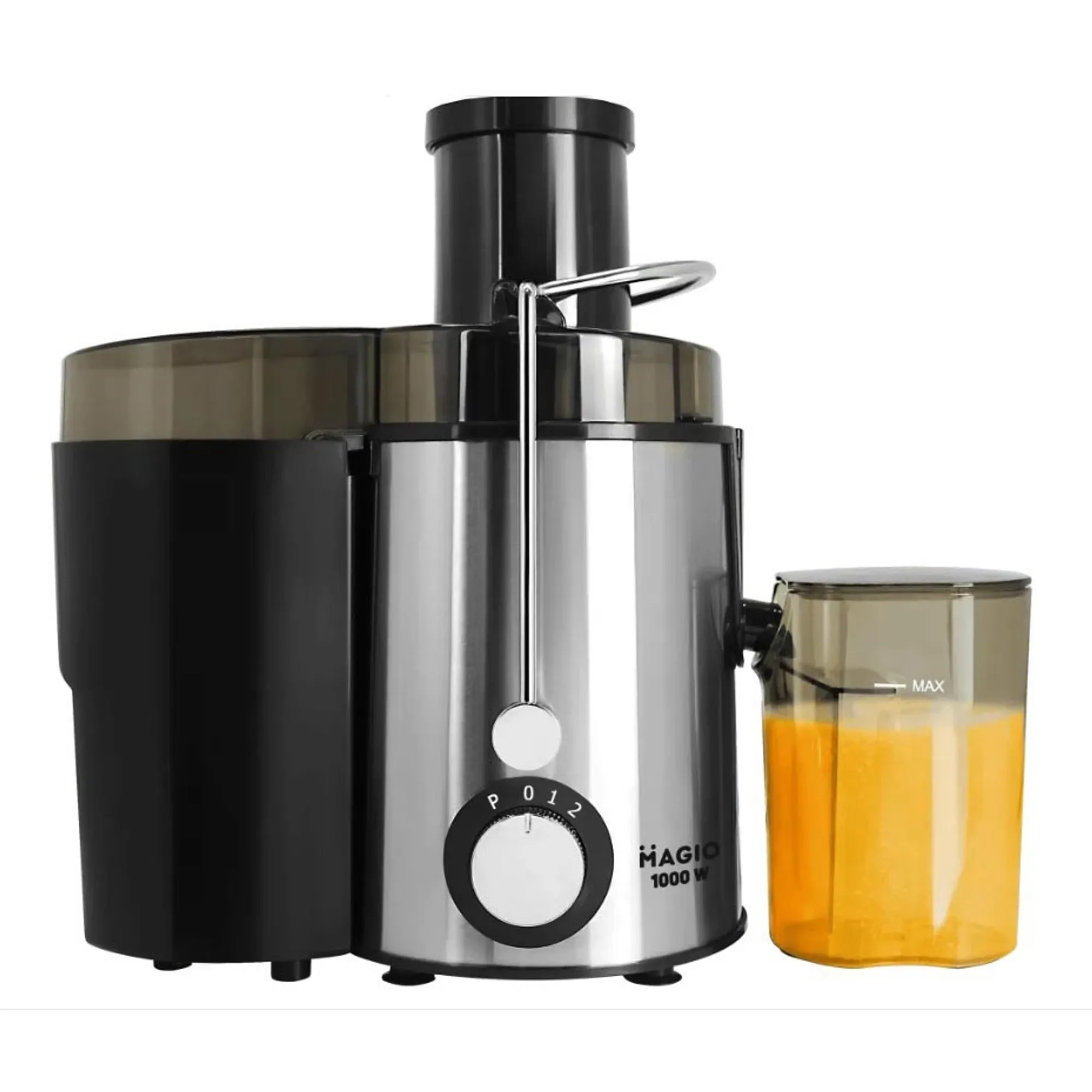 Соковыжималка Magio MG-187 1000 Вт с контейнером 550 мл и двумя скоростями (PH00481)