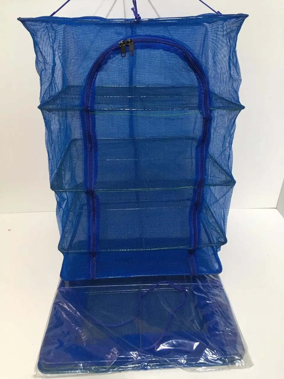 Сітка для сушіння риби/овочів 1102-2 на 3 яруси Синій (18520626) - фото 4 Сітка для сушіння риби/овочів 1102-2 на 3 яруси Синій (18520626) - фото 4