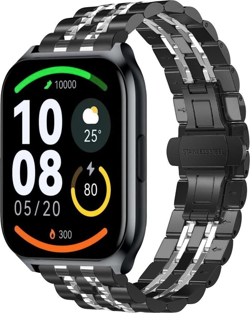Браслет металевий Spinye Line для Haylou Watch 2 Pro LS02 Pro Black Silver (40803-03) Браслет металевий Spinye Line для Haylou Watch 2 Pro LS02 Pro Black Silver (40803-03)