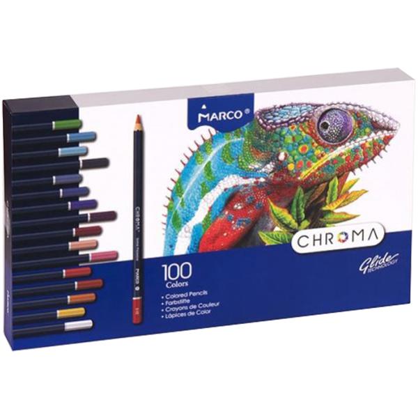 Набор цветных карандашей Chroma Marco 100 цветов (MAR-8010-100CB)