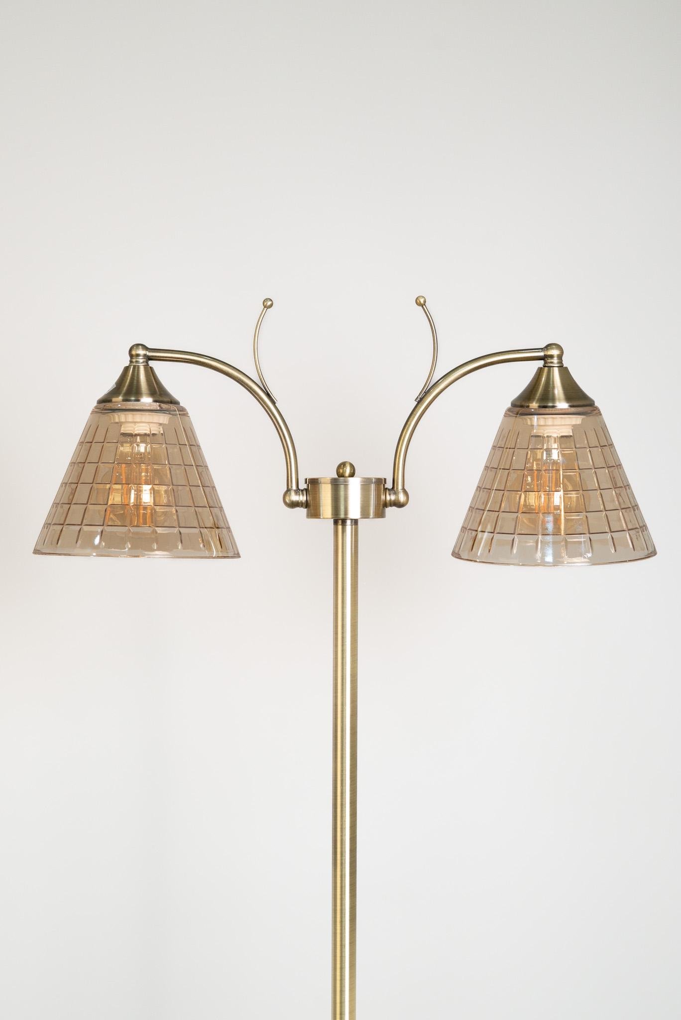 Торшер Brille LK-735F/2 E27 AB (29-457) - фото 4 Торшер Brille LK-735F/2 E27 AB (29-457) - фото 4