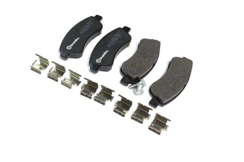 Колодки гальмівні дискові Citroen c3 c4 ds3 Peugeot 206 207 передні (P 61 066 BREMBO)