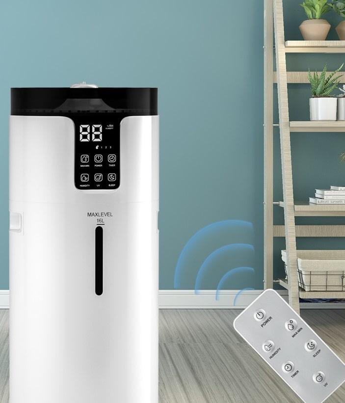 Зволожувач повітря Odyssey-101 з УФ-лампою/пультом ДУ та аромаслотом 16 л (URHJS-19) - фото 8 Зволожувач повітря Odyssey-101 з УФ-лампою/пультом ДУ та аромаслотом 16 л (URHJS-19) - фото 8