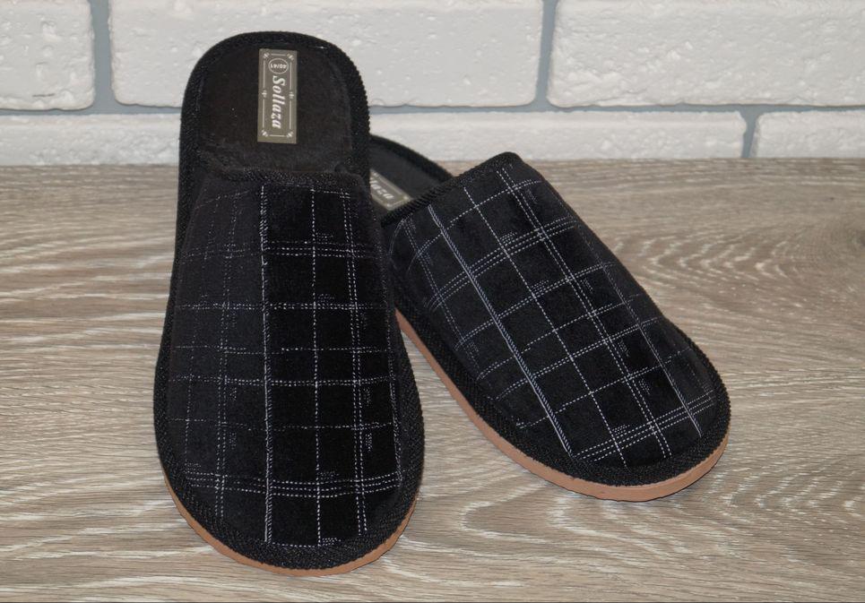 Тапочки кімнатні Sollaza р. 40/41 26 см Чорний (31014-4041)