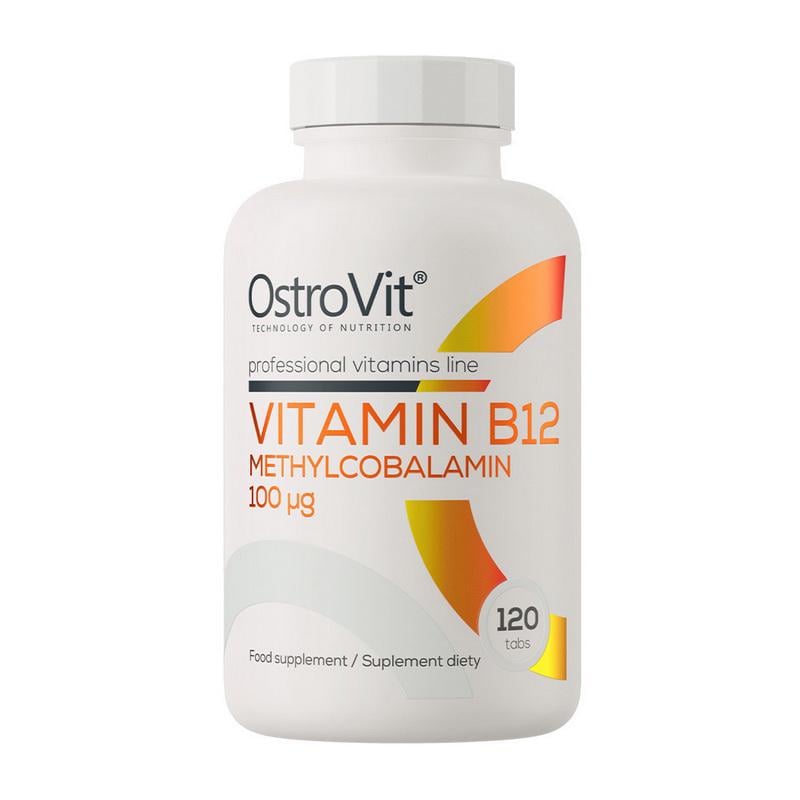 Вітамін B12 OstroVit Vitamin B12 Methylcobalamin 100 мкг 120 табл.