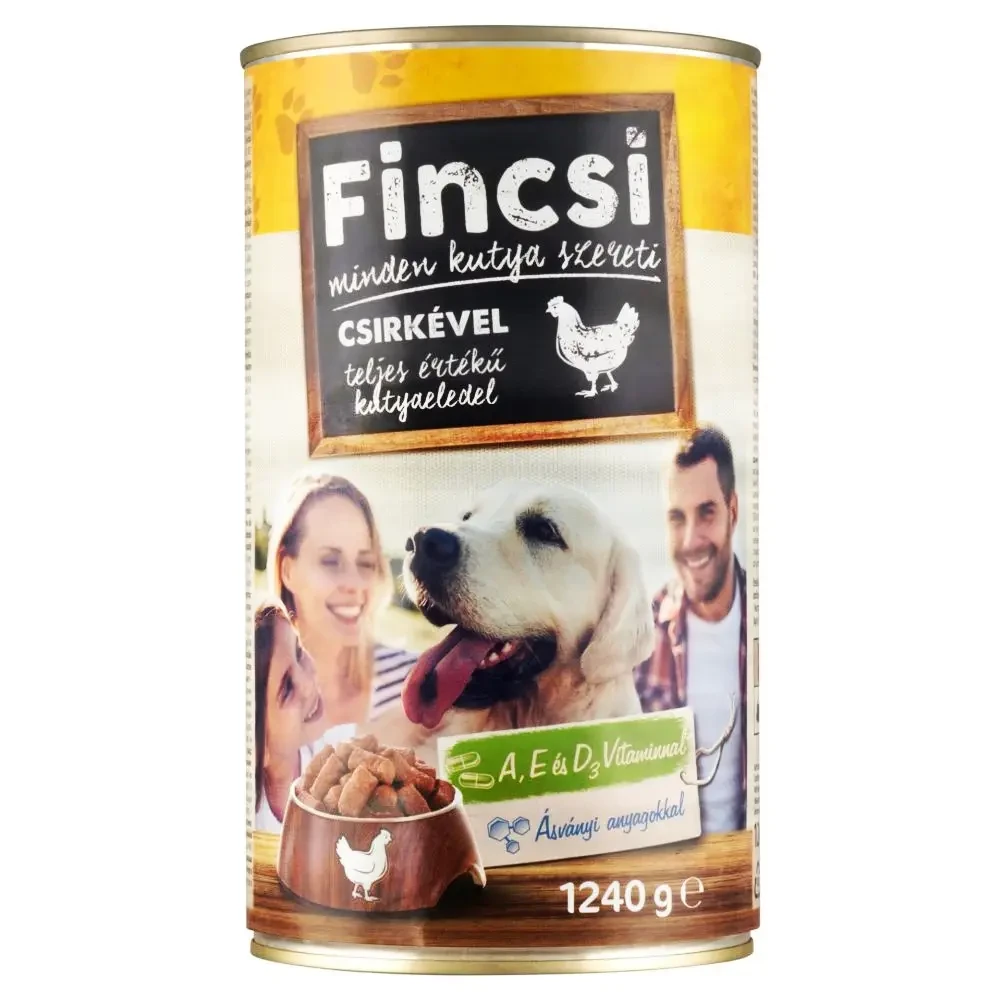 Влажный корм Fincsi курица 1240 г