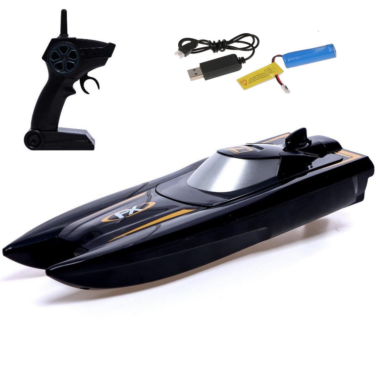 Радиоуправляемый игрушечный Mini Boat Катер Водный на аккумуляторе 3,7V (32809586)