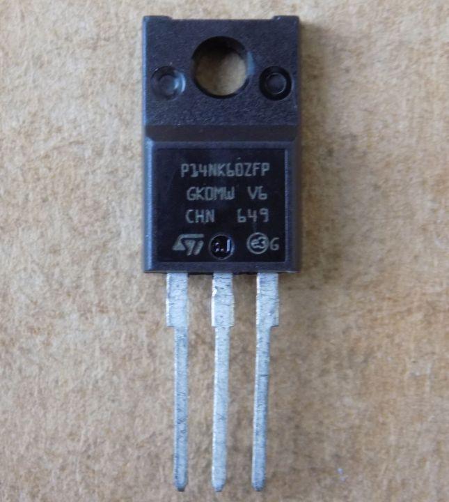 Транзистор STP14NK60ZFP/TO-220F (25656)