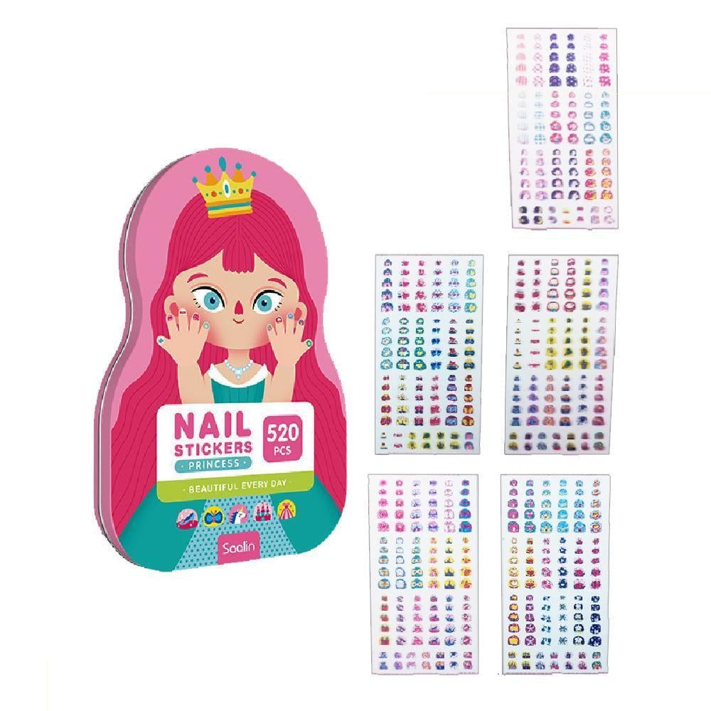 Детские наклейки для ногтей 520 шт. (23180499)