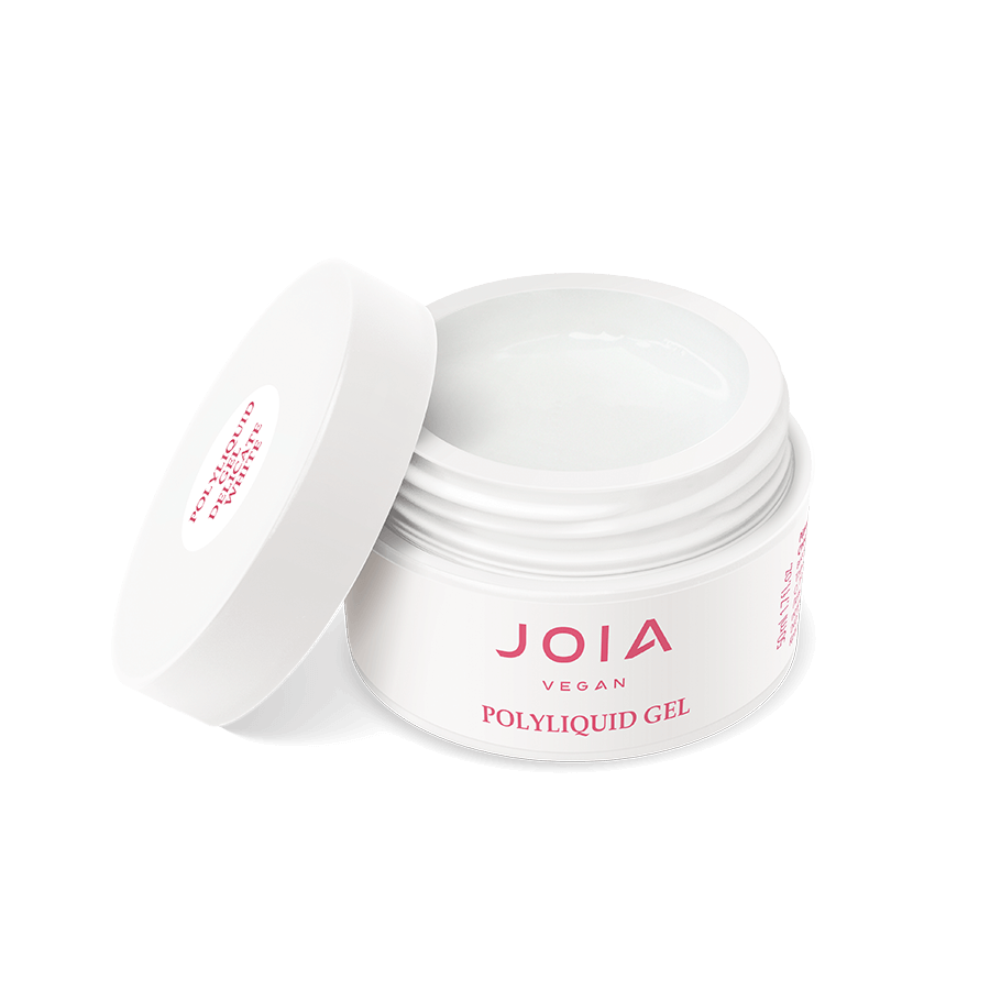 Гель-база JOIA vegan PolyLiquid Gel Delicate White 50 мл