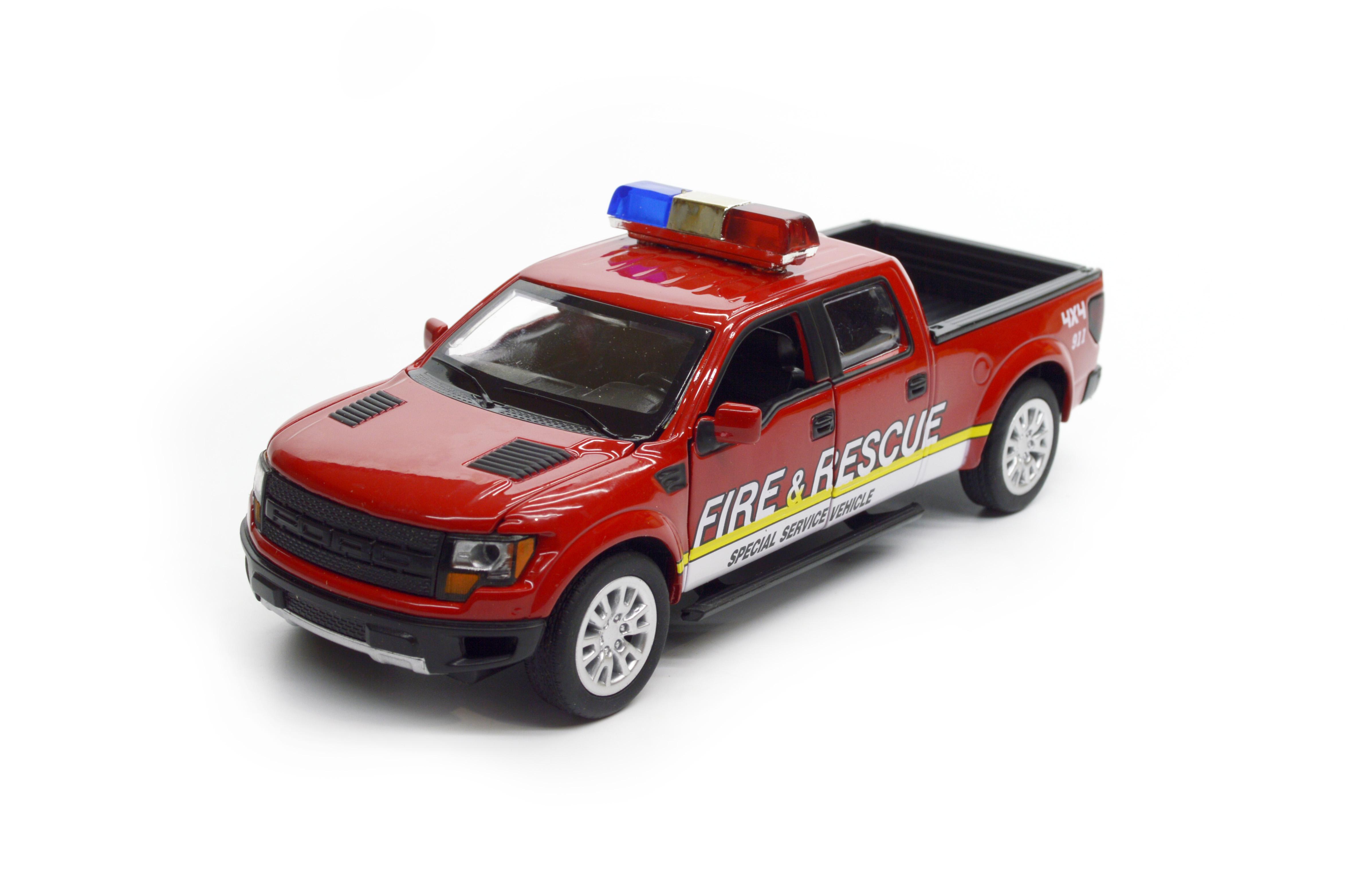 Модель металева 68424 Ford F-150 SVT Raptor SuperCrew Fire&Rescue