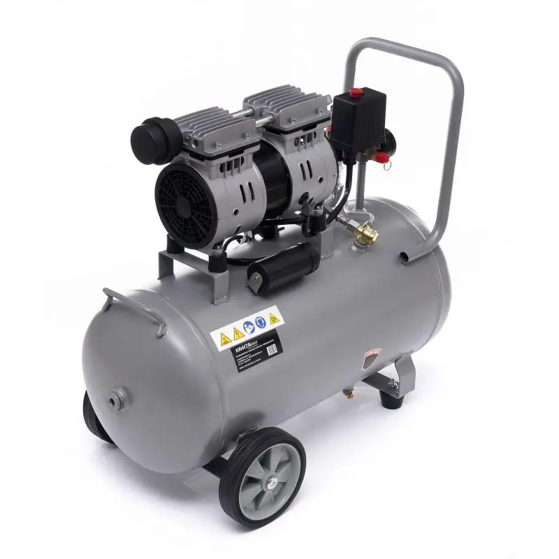 Компрессор безмасляный Kraft&Dele KD1396 50 л 8 бар 1500 Вт