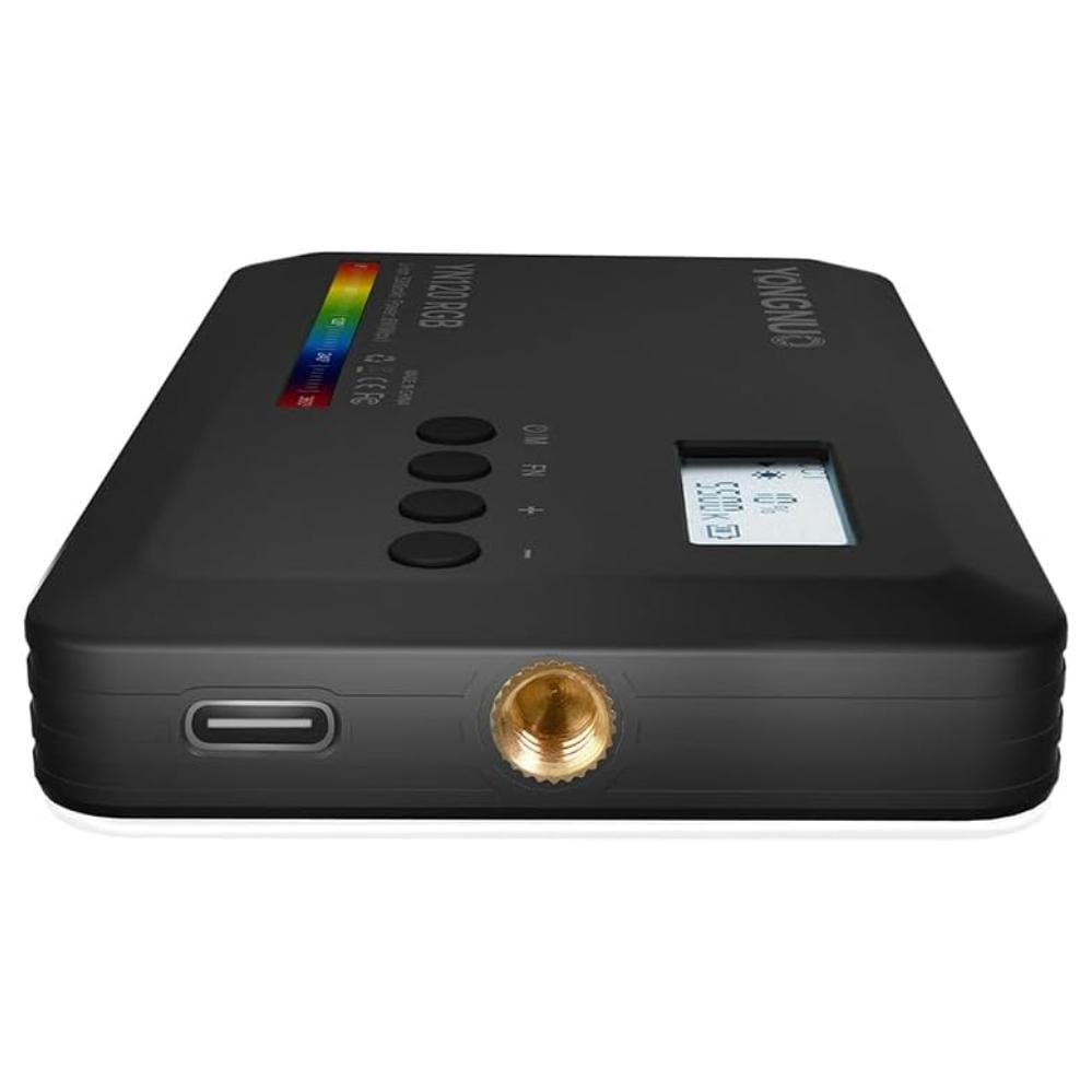 Відеосвітло накамерне акумуляторне Yongnuo YN120RGB для фото та відеозйомок (120.1781) - фото 4