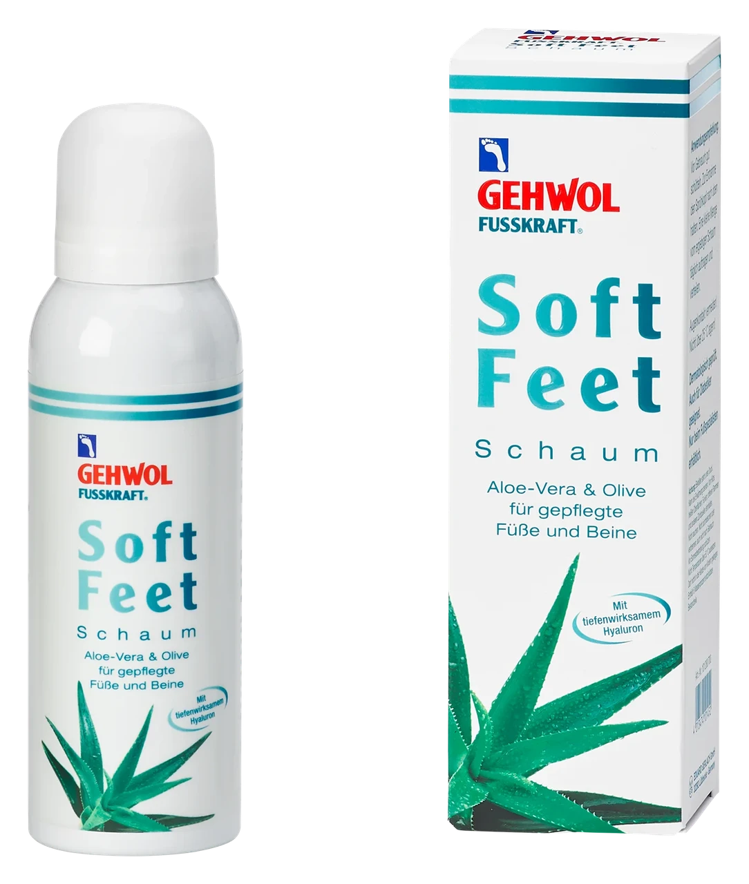 Пенка для ног Gehwol с гиалуроновой кислотой/алоэ вера и маслом 125 мл Пенка для ног Gehwol с гиалуроновой кислотой/алоэ вера и маслом 125 мл