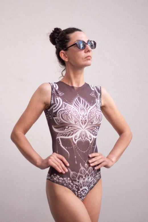 Купальник умный Bip Bip TonyL-tatoo-brw S Коричневый (37320-8-70)