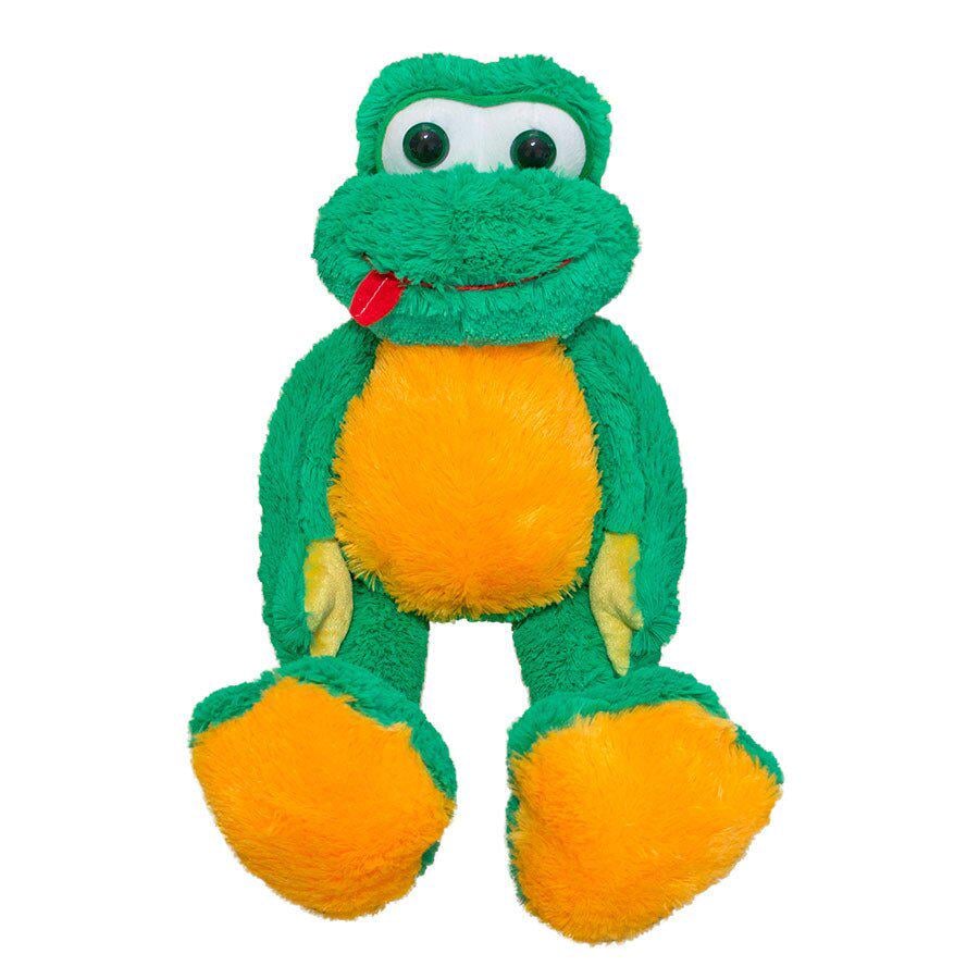 М'яка іграшка Zolushka Жабка Квакушка 65 см М'яка іграшка Zolushka Жабка Квакушка 65 см