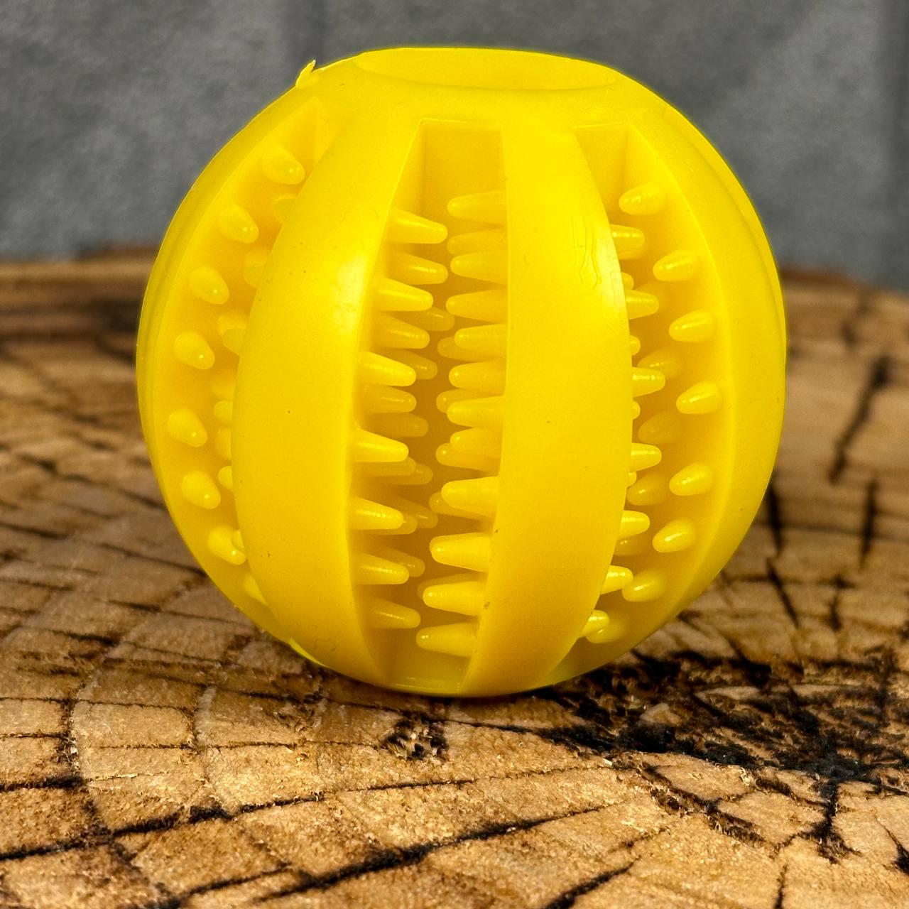 М'ячик для собак Trixie Denta Fun каучуковий для чищення зубів 60 мм - фото 3 М'ячик для собак Trixie Denta Fun каучуковий для чищення зубів 60 мм - фото 3