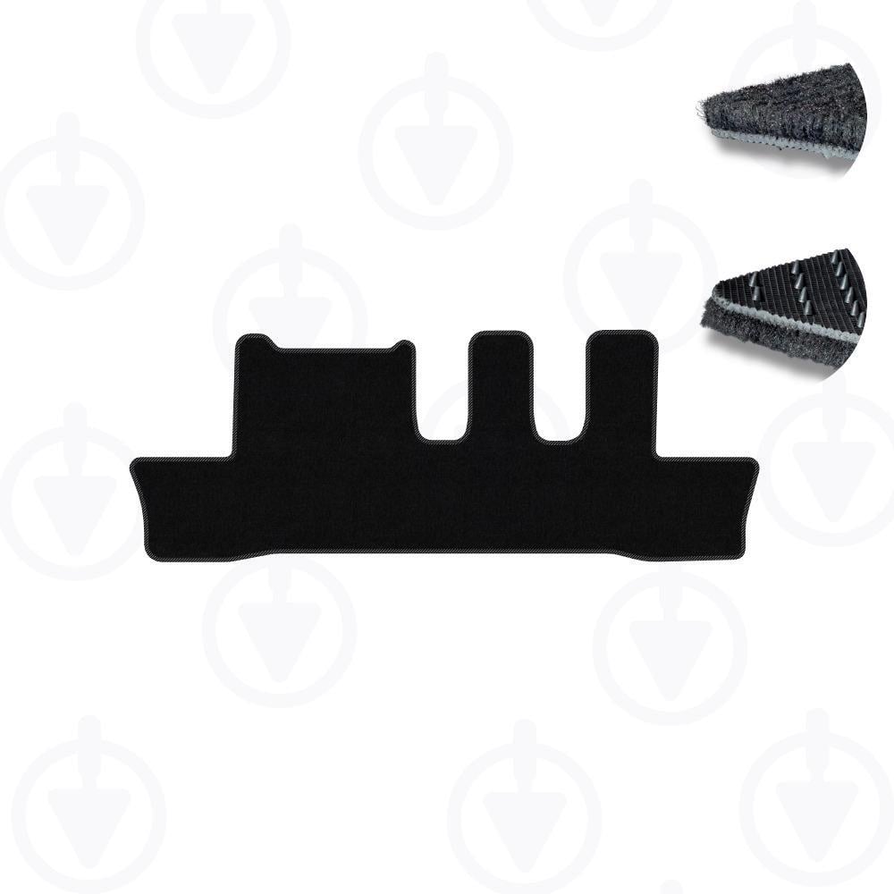 Килимок Star-Tex на 3-й рядок для Chevrolet Captiva 2006-2018 р. текстиль/Monaco Чорний (16829-67-21-41)