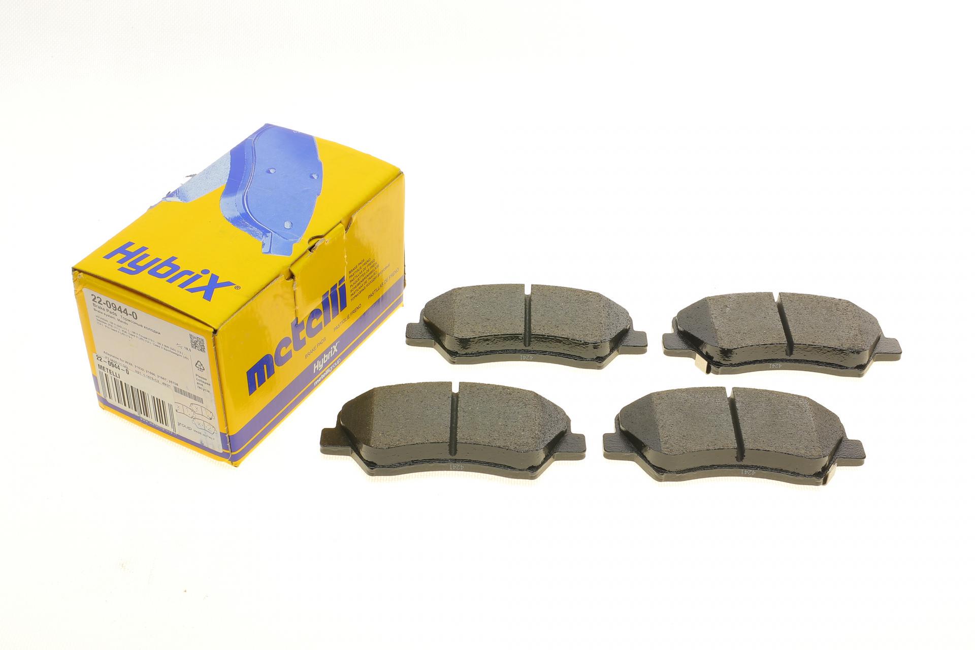 Колодки тормозные передние METELLI Hyundai Elantra/ i30/Veloster 11-/Kia Cee'd/Cerato 12-/Soul 09- (22-0944-0 METELLI) Колодки тормозные передние METELLI Hyundai Elantra/ i30/Veloster 11-/Kia Cee'd/Cerato 12-/Soul 09- (22-0944-0 METELLI)