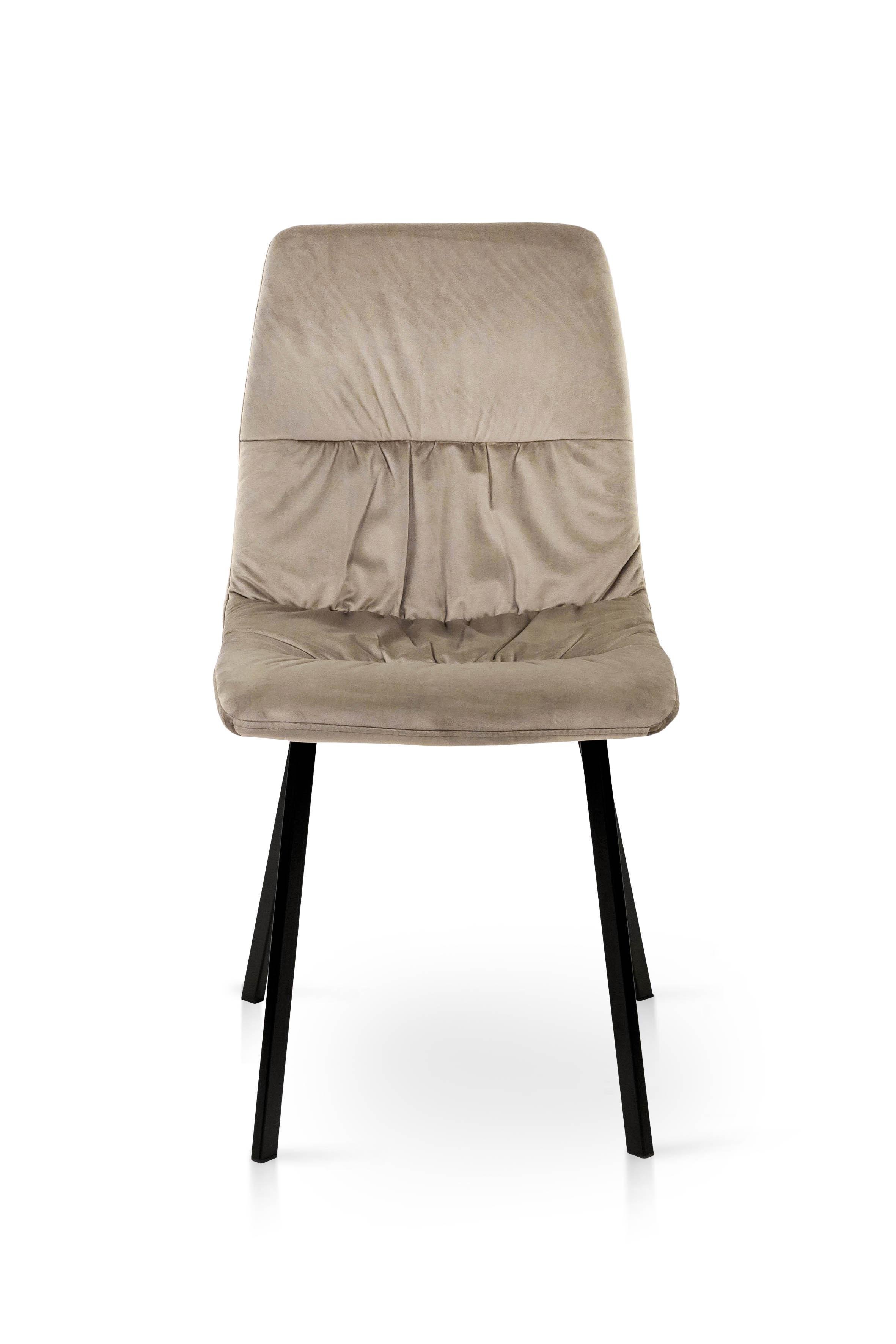 Стілець для кухні та вітальні ГРЕЙС Авері 440х890х460 мм Чорний/Мокрий пісок (GAА0056395) - фото 3 Стілець для кухні та вітальні ГРЕЙС Авері 440х890х460 мм Чорний/Мокрий пісок (GAА0056395) - фото 3