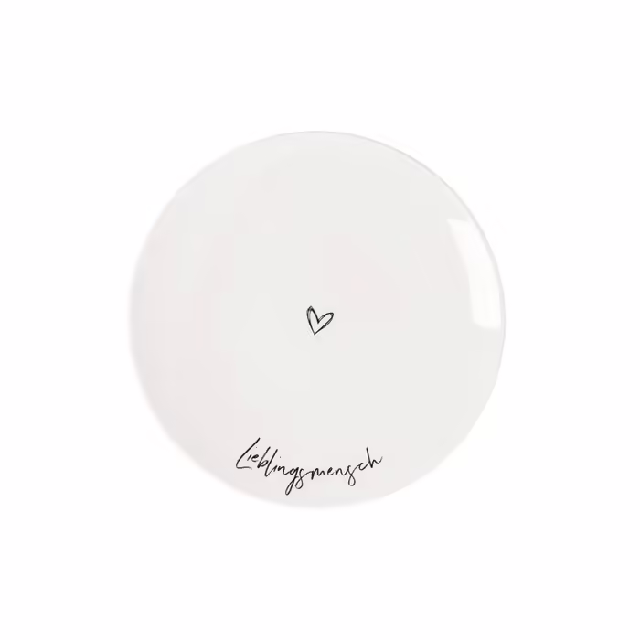 Тарелка для завтрака Villeroy & Boch Statement Lieblingsmensch 21 см