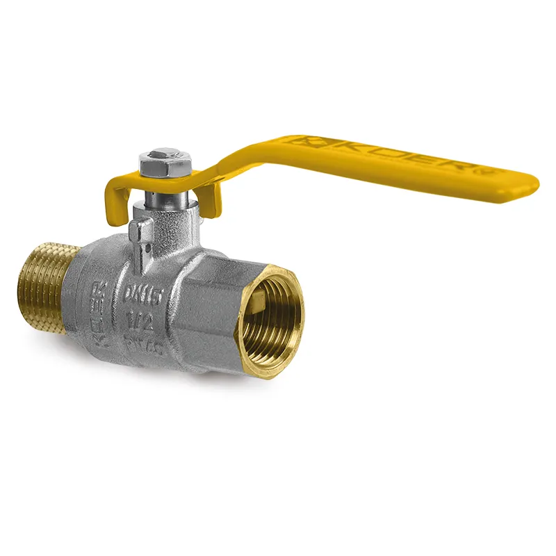 Кран кульовий KOER KG.205 3/4 FM ГШВ газ (KR4966)
