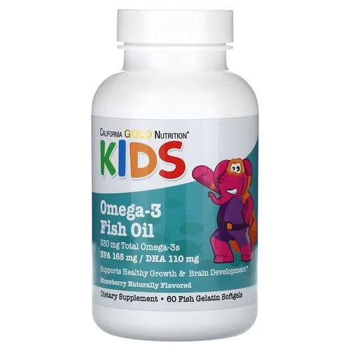 Омега-3 для детей CGN Kid's Omega-3 Fish Oil 60 Softgels (CGN-02270)