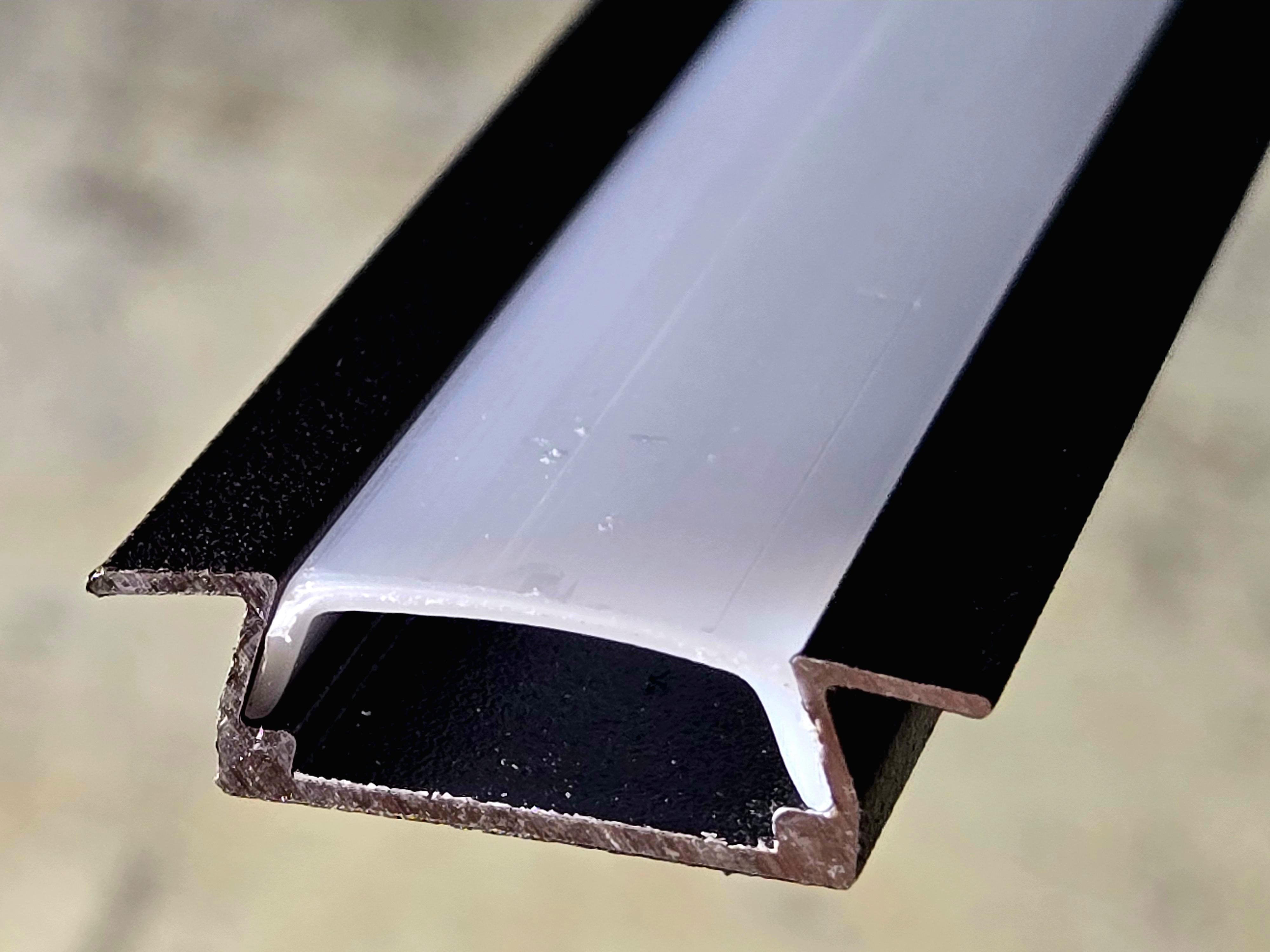 Профиль под LED ленту DIMAX врезной PF-19 2 м Черный (11160171) - фото 3 Профиль под LED ленту DIMAX врезной PF-19 2 м Черный (11160171) - фото 3