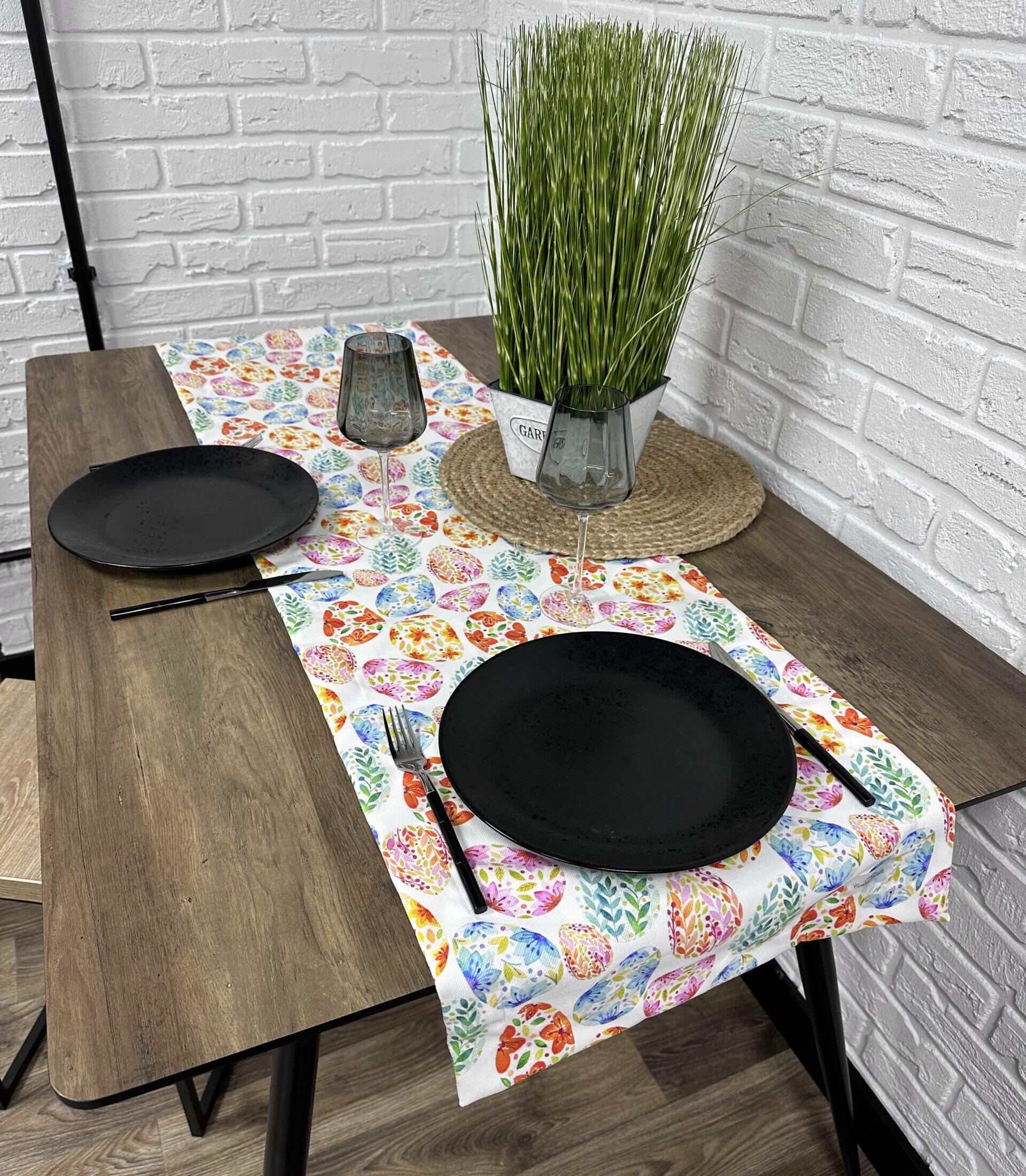 Дорожка на стол Comfort Home Design 5 пасхальная 140x40 см