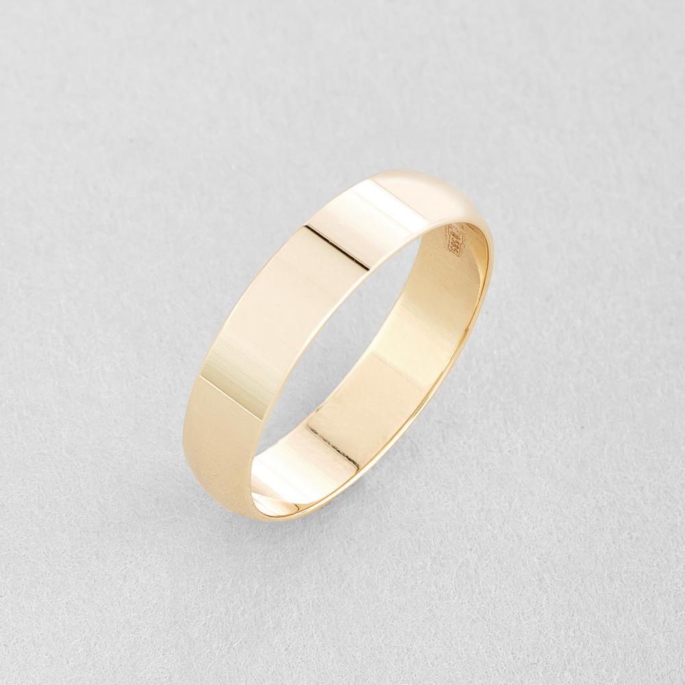 Обручальное кольцо золотое Minimal Гармония р. 16 (4310538-ж-16)