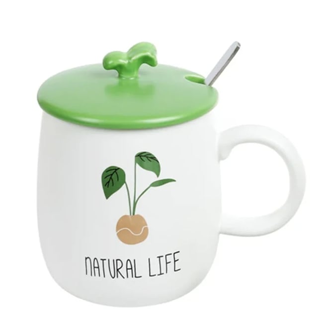 Заварник фарфоровый Flora Green Life 0,42 л (31803)