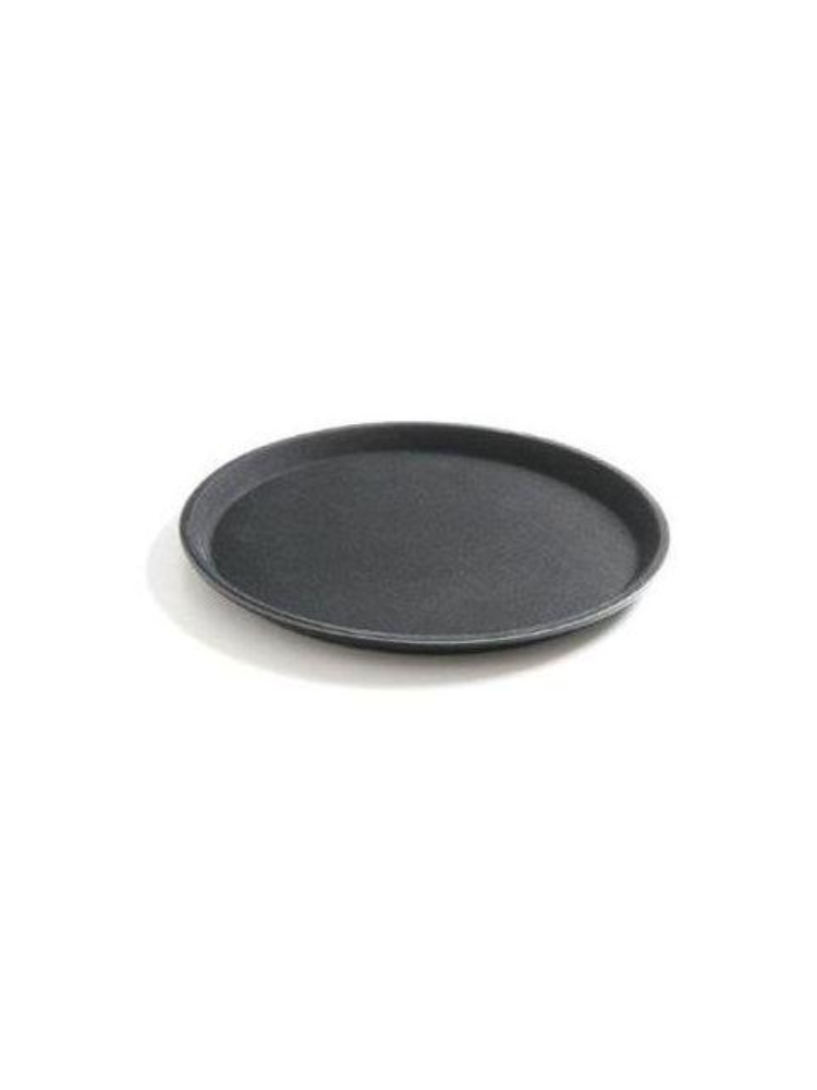 Поднос сервировочный Hendi стеклопластик круглый 460 мм Черный (508794) Поднос сервировочный Hendi стеклопластик круглый 460 мм Черный (508794)