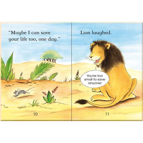 Книга Usborne "The Lion and the Mouse" Aesop Mairi Mackinnon (ISBN:9780746096604) - фото 3